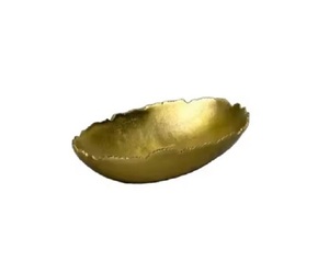 Bol à dessert au chocolat en acier inoxydable doré avec finition miroir lisse pour une table élégante - Product Image 1