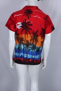 Summer fashion polyester cotton hawaiian <b>shirt</b> <b>men</b> <b>shirts</b> for <b>men</b> casual <b>shirts</b> for <b>beach</b> and home wear - Product Image 3