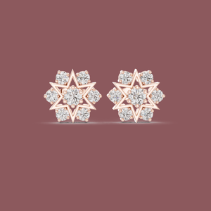 Fashion Design S925 Sterling <b>Silver</b> Stock <b>Earrings</b> Luxury VVS Moissanite Lab Grown Diamond Women Stud <b>Earrings</b> - Product Image 1