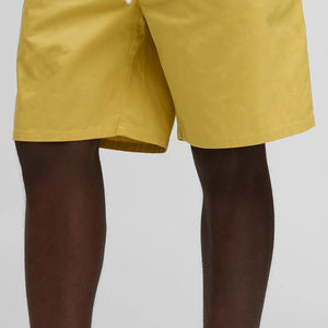 กางเกงขาสั้นผ้าฝ้ายทวิลทรงหลวมเอวยางยืดปักโลโก้ตามสั่งสำหรับผู้ชาย ผ้าผสมฝ้าย ดีไซน์ทันสมัย กางเกงขาสั้นผู้ชายมีสไตล์ ปี 2026 - Product Image 2