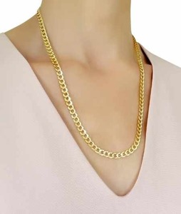 Exclusif 5mm italien diamant-coupe cubain lien chaîne haut de gamme éblouissant gourmette collier audacieux bijoux de mode pour hommes en gros - Product Image 2
