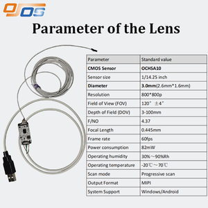 Caméra USB 3 mm 800*800p Micro-endoscope Caméra 3,2 mm 3,5 mm Full HD Sortie USB Caméra de téléphone - Product Image 5