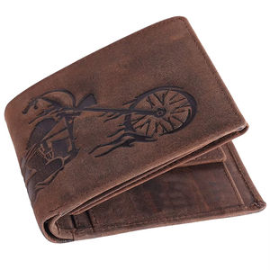 Cartera de Cuero para Hombre, Diseño Personalizado, Tamaño Personalizado, Venta al por Mayor, Nueva Llegada, Hecha a Mano, Vintage, Cuero Genuino de Primera Calidad - Product Image 4