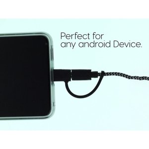 * Presa * USB tipo C e Micro USB a HDMI HDTV adattatore 2 metri cavo per Android Smartphone a TV Monitor proiettore- - Product Image 4