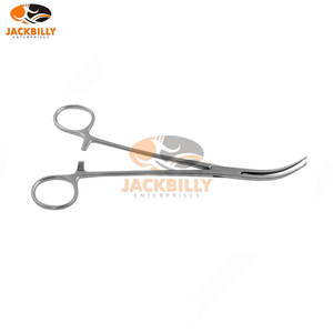 Bengolea คีมหลอดเลือดแดงโค้ง1X2ฟันคีมหนีบการผ่าตัดแบบพรีเมี่ยมขนาด26.0ซม. เครื่องมือทางการแพทย์ห้ามเลือดสำหรับรักษาห้ามเลือด - Product Image 6