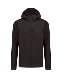 Chaqueta Universitaria para Hombre de Nailon/Cachemira Teñida con Hilo Recubierto, Cuello Alto, Cortavientos y Transpirable con Capucha - Product Image 4