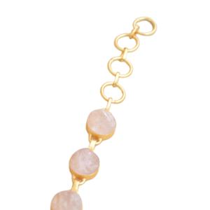 Pendientes Artesanales con Piedras Preciosas Auténticas, Recubrimiento Dorado Brillante y Joyería de Calidad Artesanal - Product Image 5