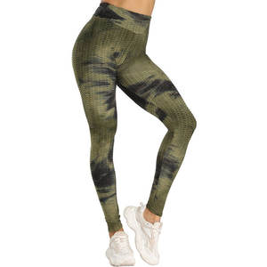 Femmes décontracté taille haute Gym Legging sans couture Push Booty pantalon avec Scrunch respirant Yoga Fitness collants livraison directe - Product Image 3