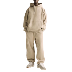 Conjunto Deportivo de 2 Piezas para Hombre, Sudadera y Pantalones Deportivos con Lavado Ácido Ecológico, Sudadera con Capucha Personalizada, Pantalones Joggers, Ropa Urbana - Product Image 5