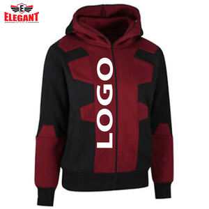 เสื้อฮู้ดมีซิปสำหรับผู้ชาย, เสื้อแจ็คเก็ตมีฮู้ดซิปเต็มหน้าสำหรับใส่เล่นกีฬาอย่างหรูหรา - Product Image 3