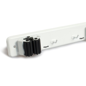 Supporto doppio per scope con viti o adesivo (Kppels E1002B) (Confezione blister) - Product Image 1