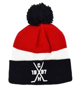 Diseñador de punto personalizado Bobble Golf sombreros logotipo bordado invierno Beanie Toque ropa de playa de negocios tela común Unisex - Product Image 4