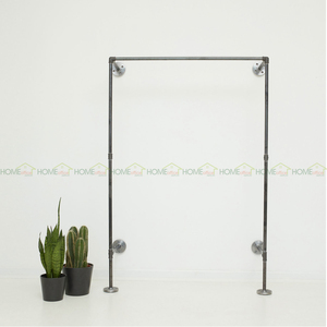 Perchero de Acero Inoxidable de un Solo Nivel para Ropa, Organizador de Armario GQA68026 120x30x180cm - Product Image 4