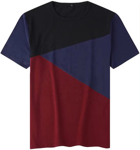 เสื้อยืดผู้ชายผ้าฝ้ายแขนสั้นลำลองกลางแจ้งพิมพ์ลายดิจิทัลโลโก้ตามสั่ง - Product Image 1