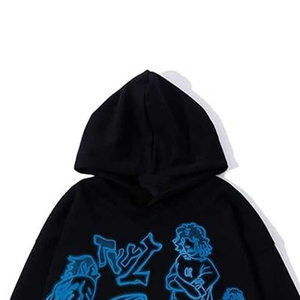 Sweat à capuche thermique sérigraphie de qualité supérieure sweat à capuche en tissu de coton lourd dernière mode nouveauté sweat à capuche pour les hivers - Product Image 3