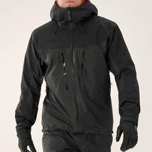 Veste coupe-vent imperméable élégante pour hommes, vêtements d'extérieur tendances, veste à capuche personnalisée avec logo personnalisé, vente en gros de luxe - Product Image 1