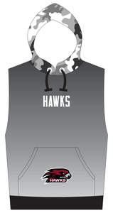 Sublimación completa Impreso Invierno Sudaderas con capucha sin mangas Custom Basics Algodón Poliéster - Product Image 2