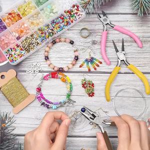 Juego de 3 alicates para joyería: punta de aguja, punta plana, punta redonda y cortador de alambre - Perfecto para reparación de joyería, envoltura de alambre - Product Image 5