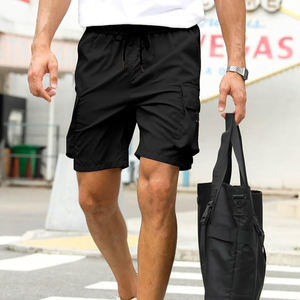 Shorts de sport décontractés pour hommes de haute qualité, personnalisés, été, 100% coton, tissu satiné écologique, vêtements de sport en provenance du Pakistan - Product Image 3