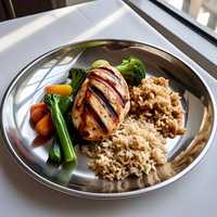 Acier inoxydable poli argent rond assiette de service hôtel Buffet Restaurant vaisselle hôtel plateaux alimentaires plateau polyvalent