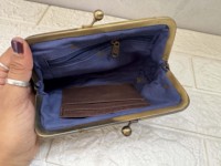 Nouvel arrivage de porte-monnaie en cuir véritable pour femmes, motif occidental, élégant, nouvelle mode, pochette portefeuille, pochette en cuir