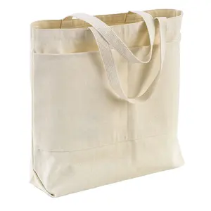 Bông túi với túi Bông Tote Túi Trọng lượng nhẹ vừa tạp hóa mua sắm túi vải EcoFriendly tái sử dụng và bền