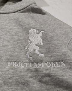 Sudadera con Capucha de Algodón Tejido de 500 GSM, Color Gris, Invierno, Sólida, Impermeable, Servicio OEM, Bordado, Corte Regular - Product Image 3