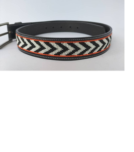 Cinturón para mujer, cinturón de cuero, cinturón personalizado, regalo para él, cinturón de vaquero, cinturón de cuero con cuentas - Product Image 2