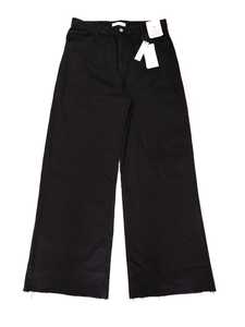 Étiquette personnalisée bouton jambe large Jean femme pantalon décontracté Denim coton coupe ample jean OEM Technics Style braguette tissu fermeture éclair taille - Product Image 2