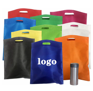 Bolsas de Compra Reutilizables de Tela No Tejida con Corte en D, Asa Resistente y Logotipo Impreso Reciclable para Supermercado, Regalo - Product Image 5