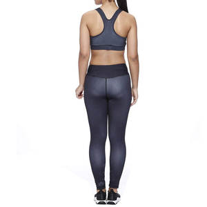 Conjuntos de Yoga para Mujer Más Vendidos, Transpirables, de Secado Rápido, Leggings y Sujetador sin Costuras con Logotipo Personalizado, Diseño Sólido, 2 Piezas, Precio Bajo, OEM - Product Image 4