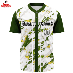 เสื้อเบสบอลออกแบบได้ตามที่ต้องการสำหรับทุกเพศเสื้อกีฬาเบสบอลพิมพ์ลายเสื้อกีฬาเบสบอลซับลิเมชันพลัสไซส์ - Product Image 1
