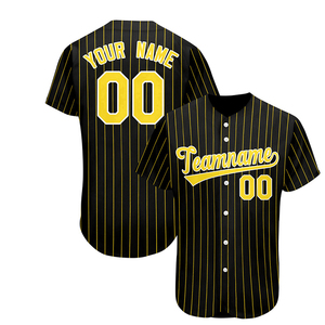 Conception de maillots de baseball personnalisés pour les équipes de jeunes et adultes avec personnalisation complète, y compris la broderie et la sérigraphie - Product Image 2