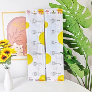 201 Stainless Steel Small <strong>Hangers</strong> Mini Adhesive Hooks for Keys <strong>Plants</strong> with Clear Glue - Product Image 1