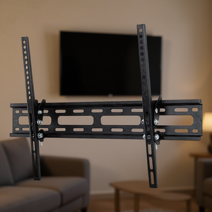 ขายึดทีวีติดผนังสีดำ TILT600 รองรับ VESA 600 x 400 ปรับเอียงได้ รับน้ำหนักได้ 35 กก. พร้อมที่เก็บของติดผนัง - Product Image 3