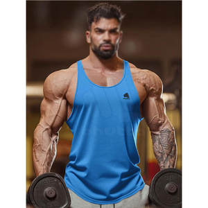 Camiseta sin Mangas Casual de Punto para Hombre, Personalizable, de Alta Calidad, Transpirable, Ecológica, Ligera, de Poliéster/Algodón, al Mejor Precio - Product Image 3