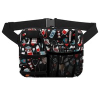 Imprimer à la demande Pack médical sangle de taille réglable infirmière Fanny Pack femme pour stéthoscopes Kit de soins infirmiers étudiant outils 2025
