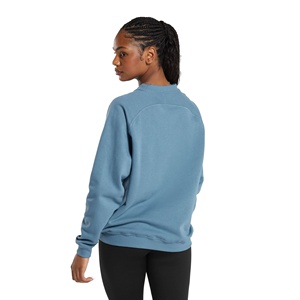 Vente en gros personnalisé surdimensionné confort haute qualité coton polyester brodé pull ras du cou sweat à capuche femmes - Product Image 5