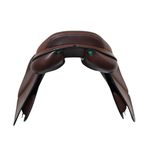 Sillín inglés de alto rendimiento para montar a caballo, diseño de asiento profundo, material de cuero de primera calidad, ideal para doma o salto - Product Image 2