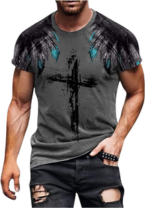 Camiseta 100% algodón informal personalizada para hombre, Camiseta lisa de punto en blanco con sublimación de primera calidad y diseño de jersey con estampado de logotipo - Product Image 2