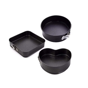 Ensemble de moules antiadhésifs Myrva, 3 pièces, en métal, réutilisables, pour la cuisson à la maison - Product Image 5