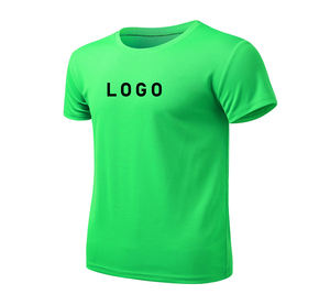 Logotipo personalizado Camisetas de secado rápido Ropa deportiva Camiseta de gimnasio Estampado personalizado Bordado Hombres y mujeres Camisa transpirable de manga corta - Product Image 4