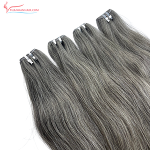 ผมมนุษย์สีเทาผมธรรมชาติเป็น100% ๆผมมนุษย์สีเทาเป็นกลุ่ม - Product Image 4