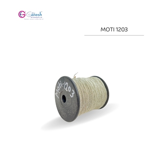 Fil Moti de qualité supérieure pour l'artisanat élégant Fil Moti de luxe avec effet perlé Collection de fils Moti vibrants et décoratifs doux - Product Image 2