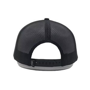 Gorra Trucker Negra al por Mayor con Parche Vintage Color Bronceado, Malla y Cierre Ajustable, Gorro Personalizado con Parche Bordado - Product Image 4