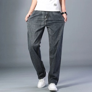 Pantalon en jean stretch personnalisé pour hommes High Street Hip Hop Style vintage Zipper Fly Dark Fournisseur direct de vêtements de rue en 3D - Product Image 6