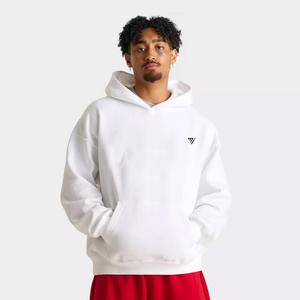 เสื้อฮู้ดเฮฟวี่เวทใหม่สำหรับสภาพอากาศหนาวเย็นมีฮู้ดทรงหลวมสำหรับชุดลำลองมีฮู้ดรุ่นพื้นฐานสำหรับการพิมพ์และการสร้างแบรนด์ - Product Image 1