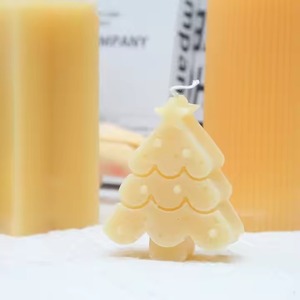 H.M.A artisanat rustique bougies votives de Noël décor de fête de vacances éclairage de table à la maison utilisation d'affichage de cadeau festif - Product Image 2