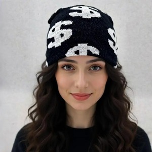 Venta al por mayor 2026 gorros de lana personalizados Unisex gorros de invierno de punto cálido gorro de viaje sólido con impresión Digital de alta calidad para hombres y mujeres - Product Image 6