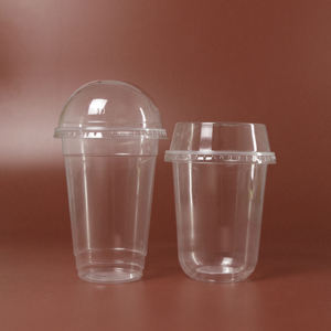 Tasses en plastique PP jetables transparentes de l'usine Quang Quan 16 20 22 24oz tasses à paroi unique pour jus de thé au lait café - Product Image 3